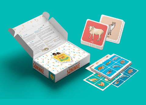 Mes premiers jeux d'animaux en soninké