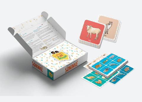 Mes premiers jeux d'animaux en soninké