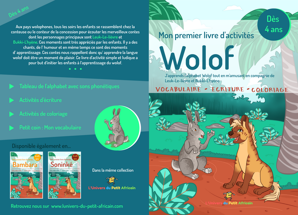 Wolof book - book to learn wolof